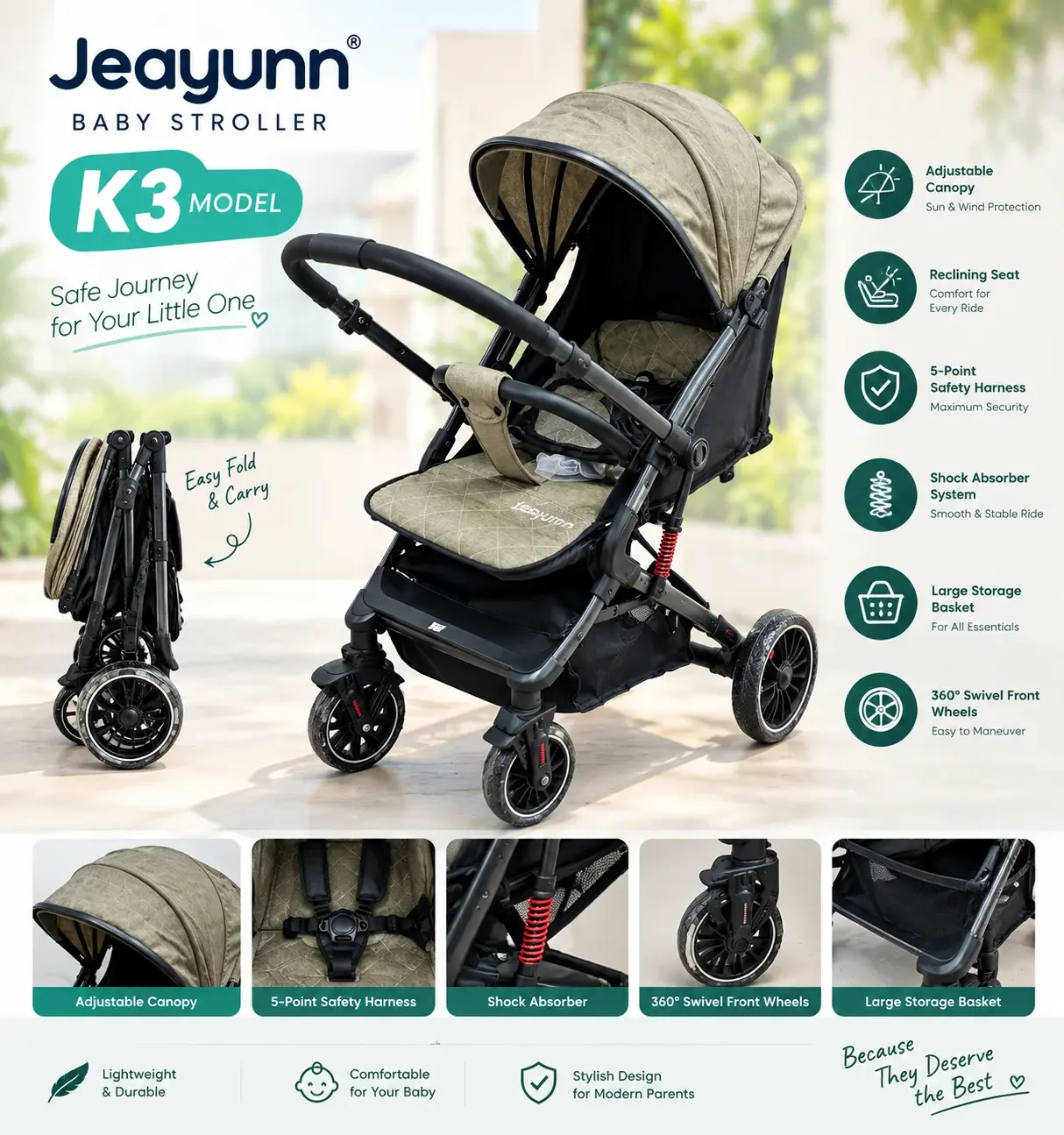 Baby Stroller K3