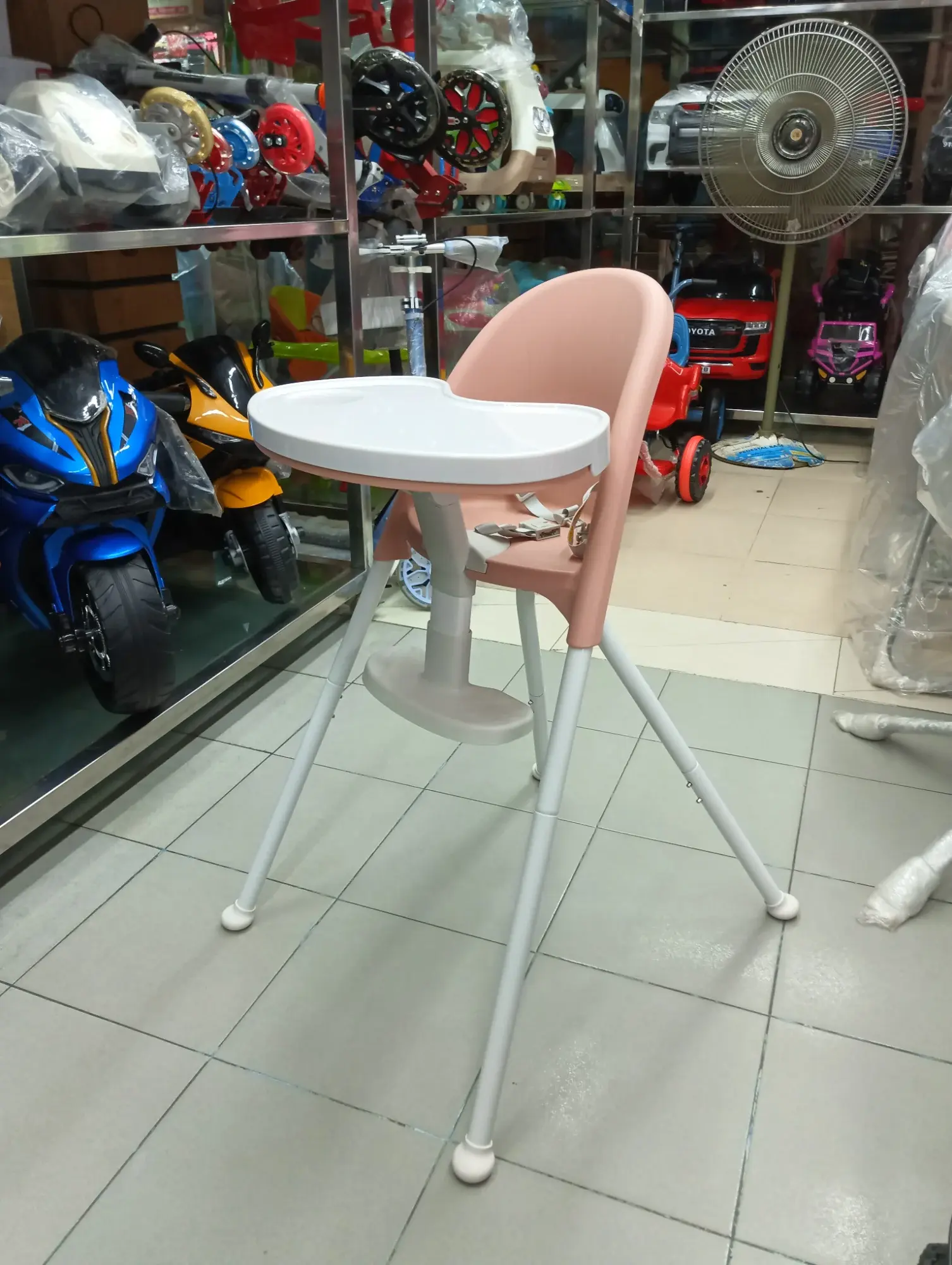 Baby High Chair Feeding